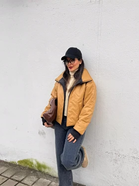 کاپشن چرم تیلور Teylor