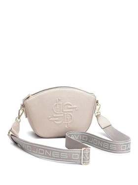 کیف دوشی زنانه دیوید جونز مدل CM7362 (نسکافه ای روشن)