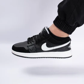 کفش کتانی اسپرت مردانه رنگ مشکی مدل نایک NIKE Jordan 1 Sketch