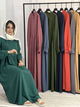 مانتو عبایی طرح ریحان