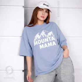 تیشرت MOUNTAIN BOXI (آبی)
