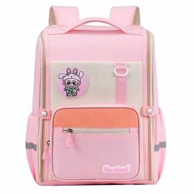 کیف مدرسه لبوبو اورجینال زد ام بی بی ZM BABY 9866 (صورتی)