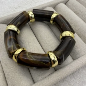دستبند کشی زارا (قهوه ای سوخته)