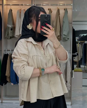 شومیز بغل دکمه