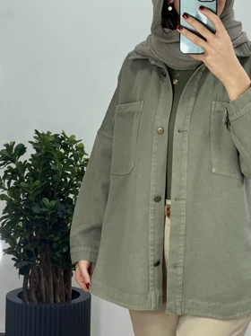 کت جین رنگی توسکا 1