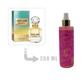 بادی اسپلش عطر ادکلن روبرتو کاوالی پارادیسو 250 میل Roberto Cavalli Paradiso 250 mil body splash
