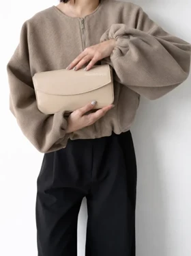 کیف زنانه دوشی نسا (کرم روشن)