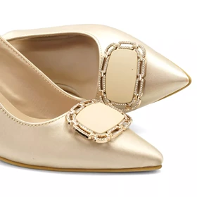 کفش مجلسی زنانه پاشنه‌دار 5 سانت مدل 400946 _ sandal valentino