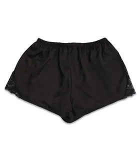 ست تاپ و شورتک ساتن Neev نیو کد 4010 مشکی Black