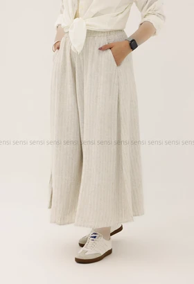 دامن شلواری طرح دار کد1005308