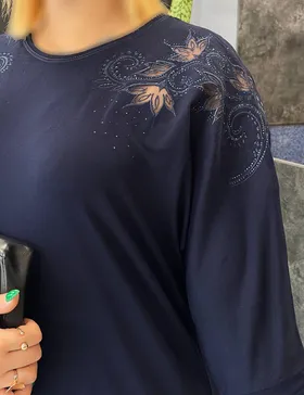 بلوز گلدوزی کندو کد : b0013