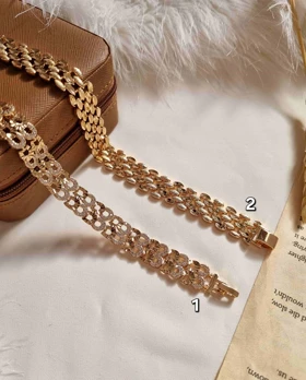 دستبند طرح طلا لوکس ژوپینگ D3