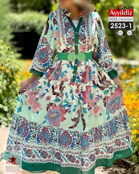 پیراهن مجلسی ترند زنانه سایز بزرگ کد 2523