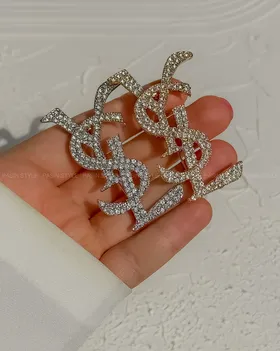 سنجاق سینه برند ysl
