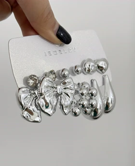 پک گوشواره سیلور زنانه 1010