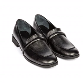 کالج زنانه چرم طبیعی مدل شایاس چرم