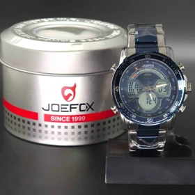 ساعت مچی مردانه جوفاکس، جی فوکس Joefox 2019 دو زمانه و دو موتوره
