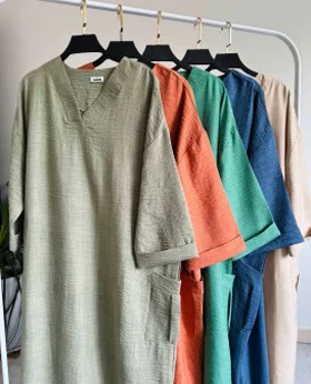 پیراهن مانتویی آتوسا