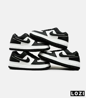 کفش کتانی مردانه و زنانه مشکی سفید نایک NIKE AIR FORCE