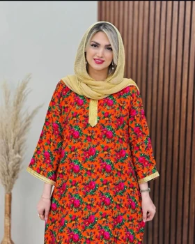 پیراهن گل‌دار