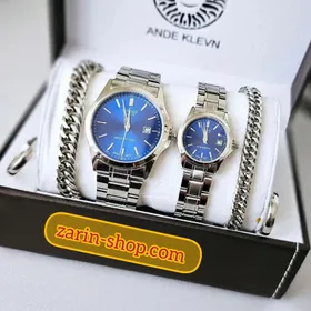 ست ساعت کاسیو دستبند انگشتر زنانه مردانه