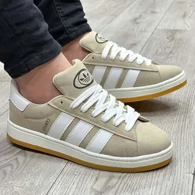 کفش و کتانی مردانه مدل ADIDAS_CAMPUS آدیداس کامپوس رنگ کرم سفید