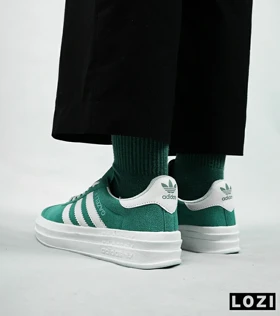 کفش کتانی مردانه سبز ADIDAS gazelle Bold