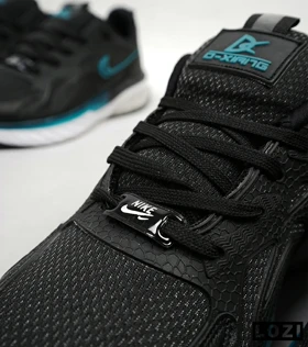 کفش کتانی مردانه مشکی آبی Nike air max pluse