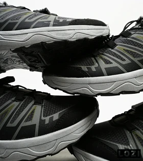 کفش کتانی مشکی طوسی سبز Salomon X ULTRA