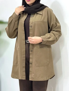 مانتو کتان بلند سلین 8