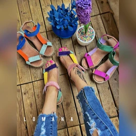 صندل رنگی 4 سانت لژ