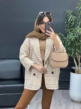 پالتو چهار دکمه دو جیب