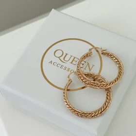 گوشواره ژوپینگ حلقه‌ای کد 601