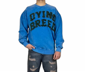 دورس سنگ شور مردانه آبی قواره باکسی با گلدوزی برجسته