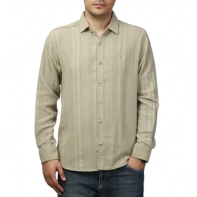 پیراهن آستین بلند کنفی مردانه مدل 61011037