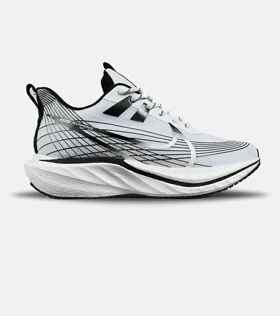 کفش کتانی مردانه و زنانه سفید مشکی نایک NIKE lab Zoom Fly 'sp مدل 7255