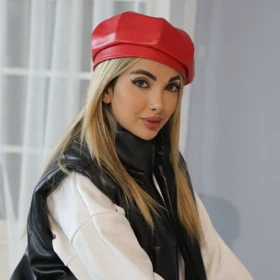 کلاه برت چرم