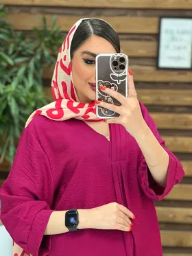 مانتو کرسپو جلو بسته پیله دار