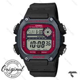 ساعت مردانه کاسیو DW-291H-1BV صفحه قرمز Casio-10260-G