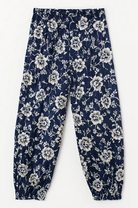 شلوار راحتی زنانه ساتن پلیسه وارداتی