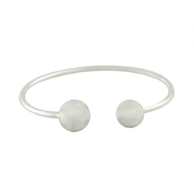 دستبند زنانه مدل بنگل گوی دار