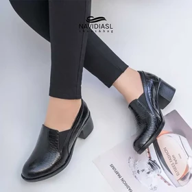 کفش تمام چرم زنانه اداری و روزانه کد 4009001