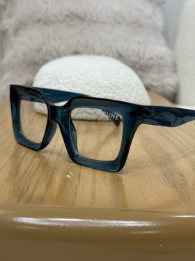 عینک سلین کد S2022 Celine (آبی متالیک)
