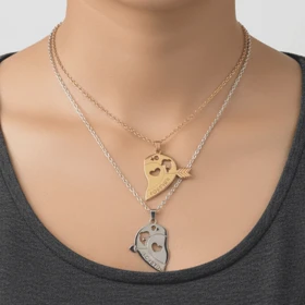 گردنبند ست قلب و تیرکمان