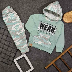 هودی شلوار اسپرت بچه گانه چریکی WEAR