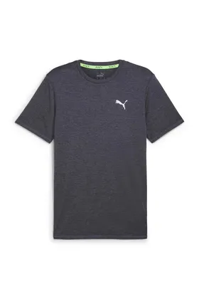 تیشرت آستین کوتاه زنانه-مردانه مشکی RUN FAVORITE HEATHER TEE