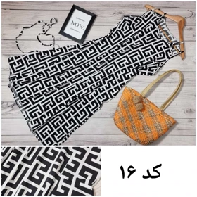 پیراهن ساحلی دوبند مروارید کد 20115 (کد 16)