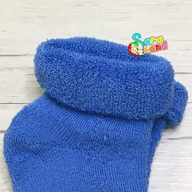 جوراب نوزادی حوله ای ساده
