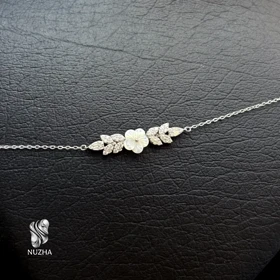 سرویس زنجیری نقره زنانه کدszn1021