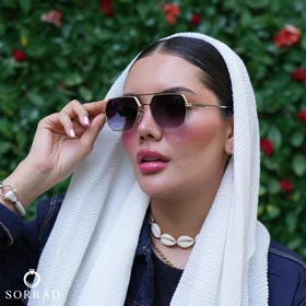 عینک زنانه دیور | فریم فلزی عدسی پلی کربنات